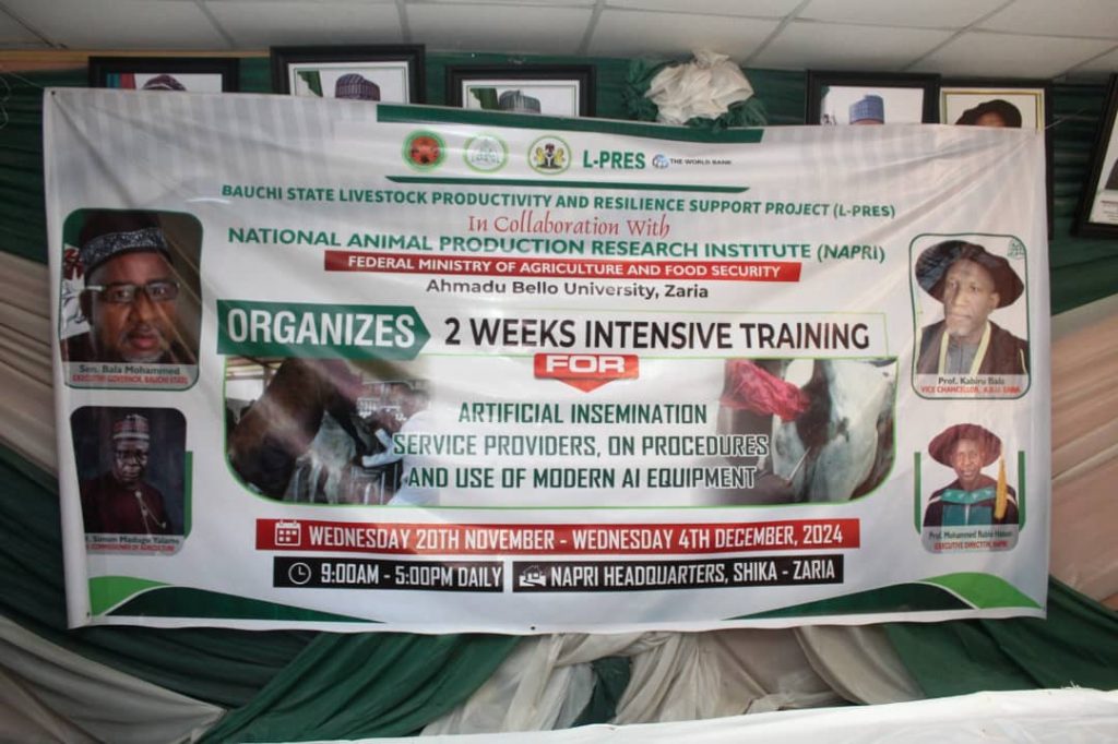 Two-week training on artificial insemination for service providers begins at NAPRI