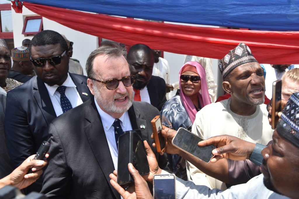 US Ambassador commissions 27th Window on America Zaria in ABU