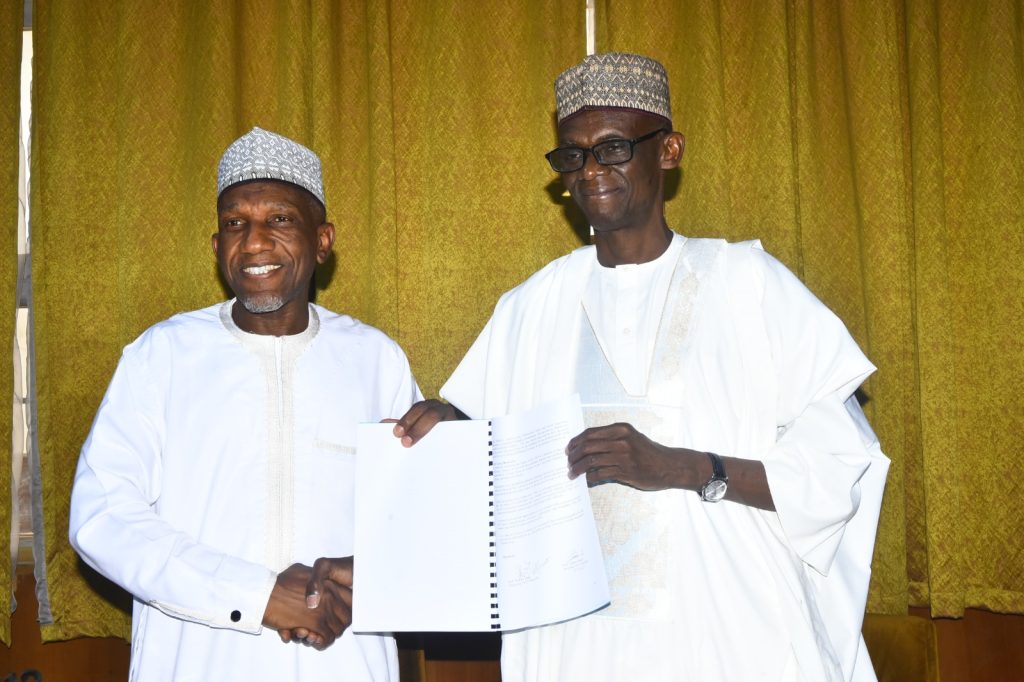 Prof. Adamu Ahmed takes over from Prof. Kabiru Bala as ABU’s 13th Vice-Chancellor