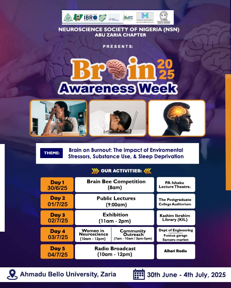 Experts to speak at public lecture on brain health in ABU July 1