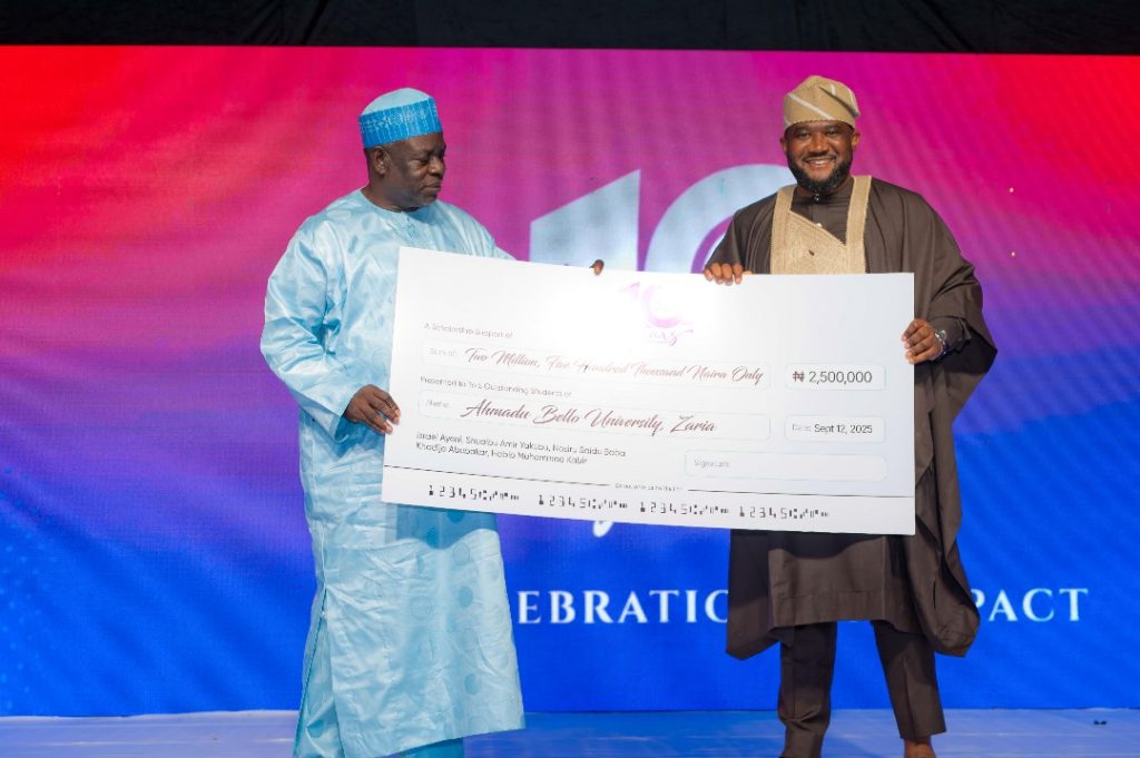 Oil firm awards ₦2.5m scholarship to five ABU engineering students