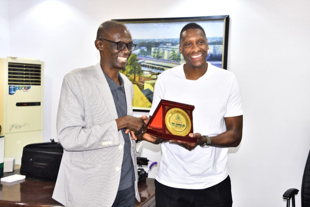 Former NBA champion, Masai Ujiri, visits ABU, pledges support for sports development