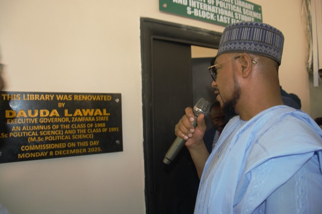 ABU laid foundation of what I am today, Gov Dauda Lawal says