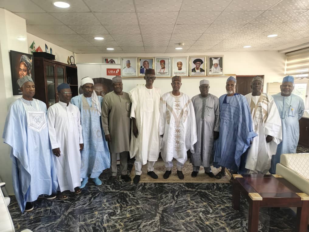 Livestock Development Minister, Idi Mukhtar Maiha, pays brief to visit ABU