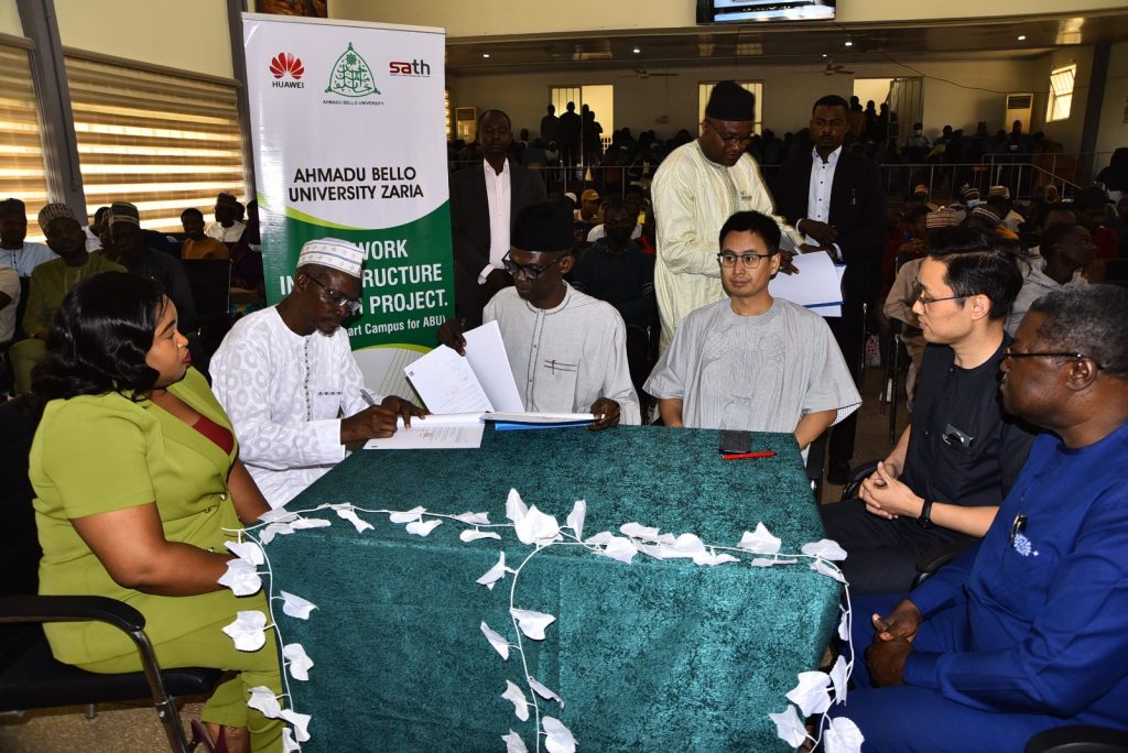 Vice-Chancellor appreciates Huawei for choosing ABU as worthy partner