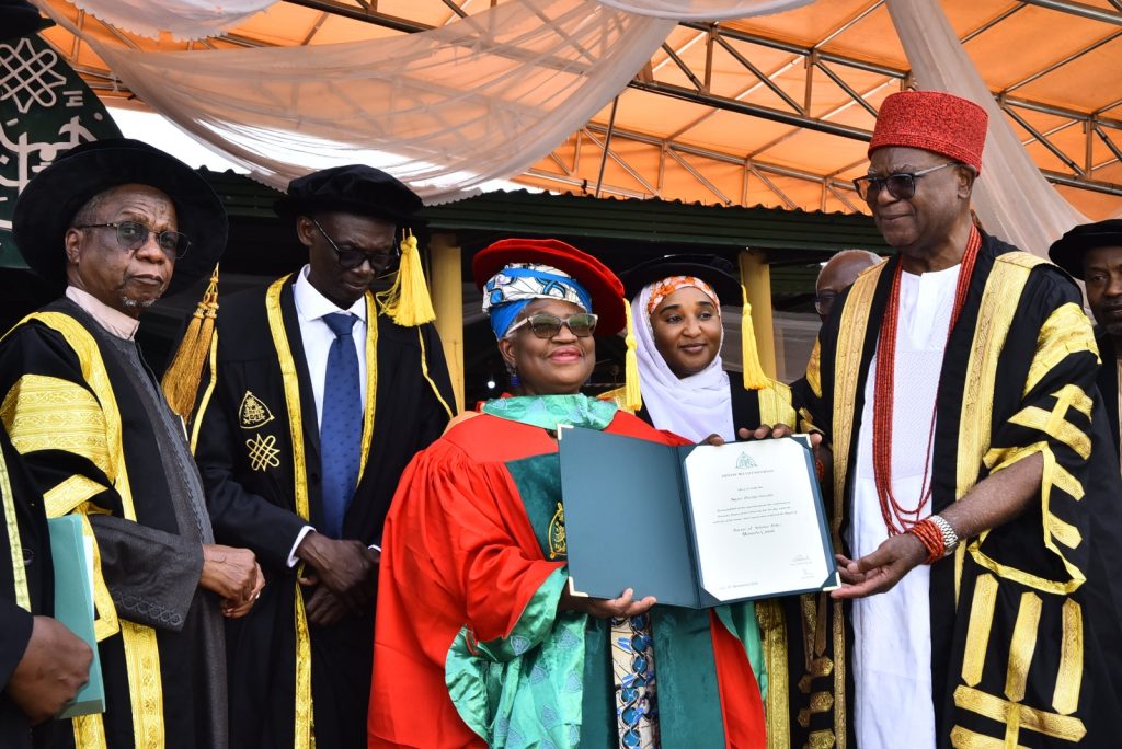 Ngozi Okonjo-Iweala is 115th on ABU honorary degree recipients list