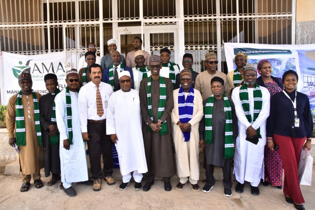 ABU delegation visits AMA Pharmaceutical firm to strengthen partnership