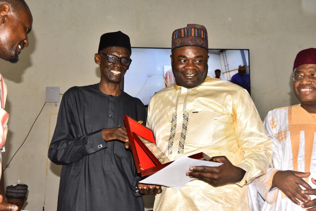At ABU recognition ceremony, Prof Kana receives ‘Overall Outstanding Performance Achiever’ award