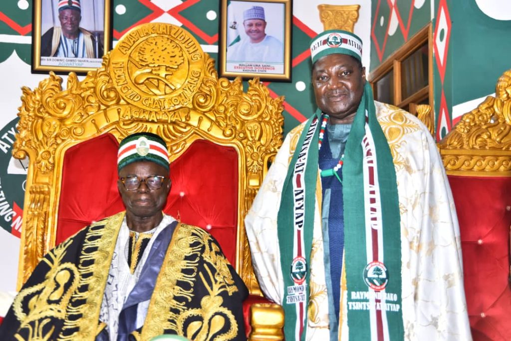 Agwatyap honours ABU Deputy Vice-Chancellor Prof Raymond Bako with traditional title of TsinTsat Atyap