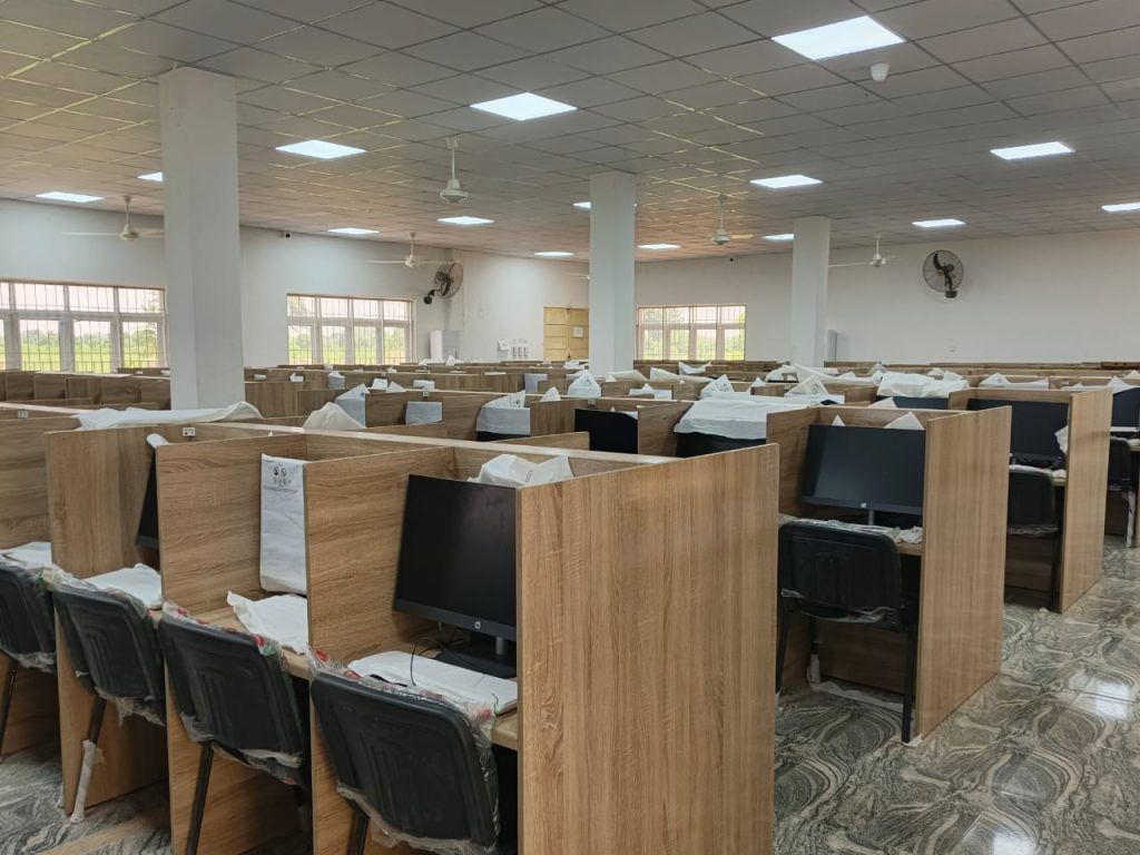 VC inspects new ABU DLC building at Phase II