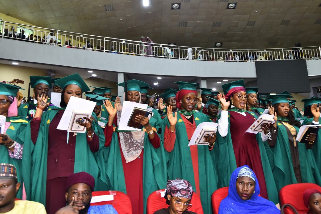 Wear your white coat with humility, ABU newly inducted medical doctors told