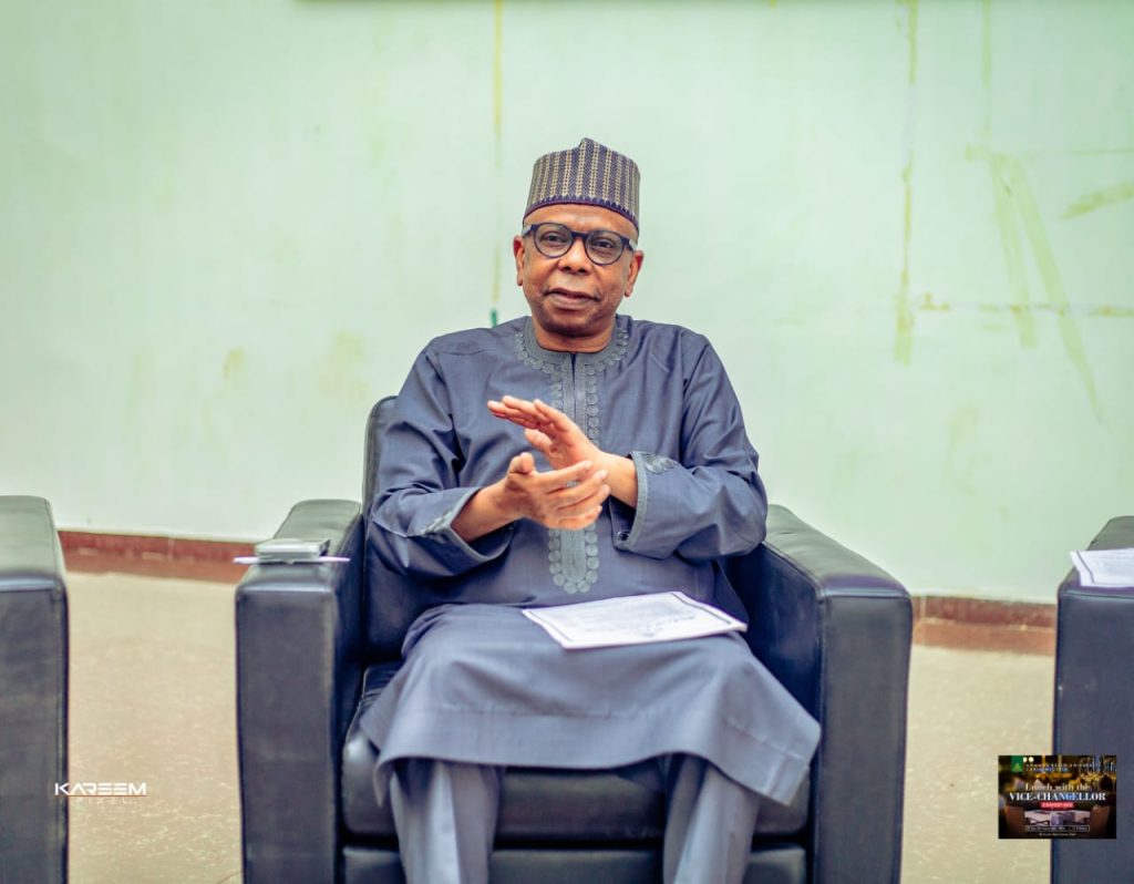 Business titan relives career life at ABU ‘Lunch with the Vice-Chancellor’ programme