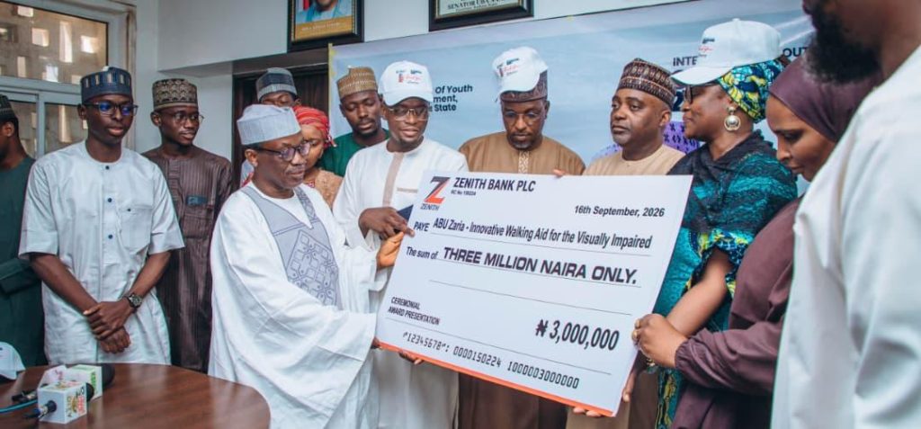 Kaduna Govt awards N3m to ABU students for developing walking aid for visually impaired persons