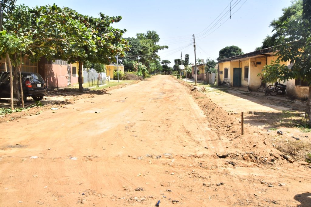Rehabilitation of dilapidated roads at ABU Silver Jubilee Staff Quarters begins